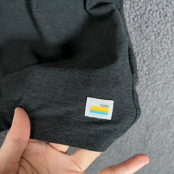 Vuori Strato Tech Polo Shirt - Men's Size M - Gray - Picture 4 of 8